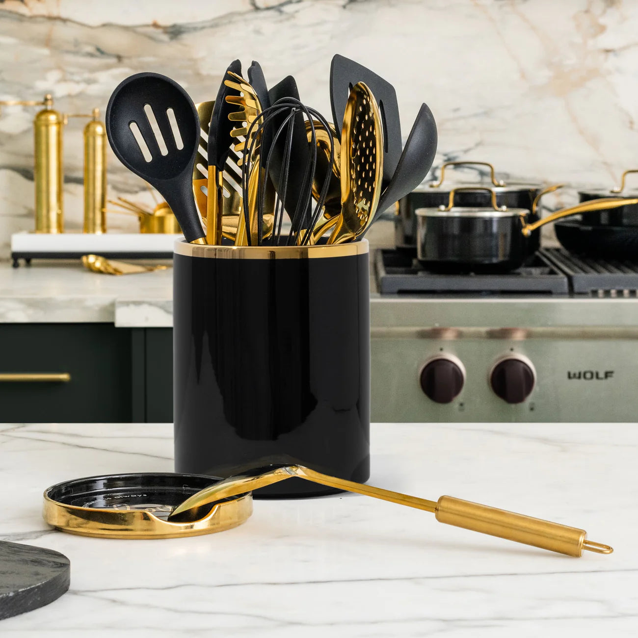 Black and Gold Kitchen Bundle - Styled Settings