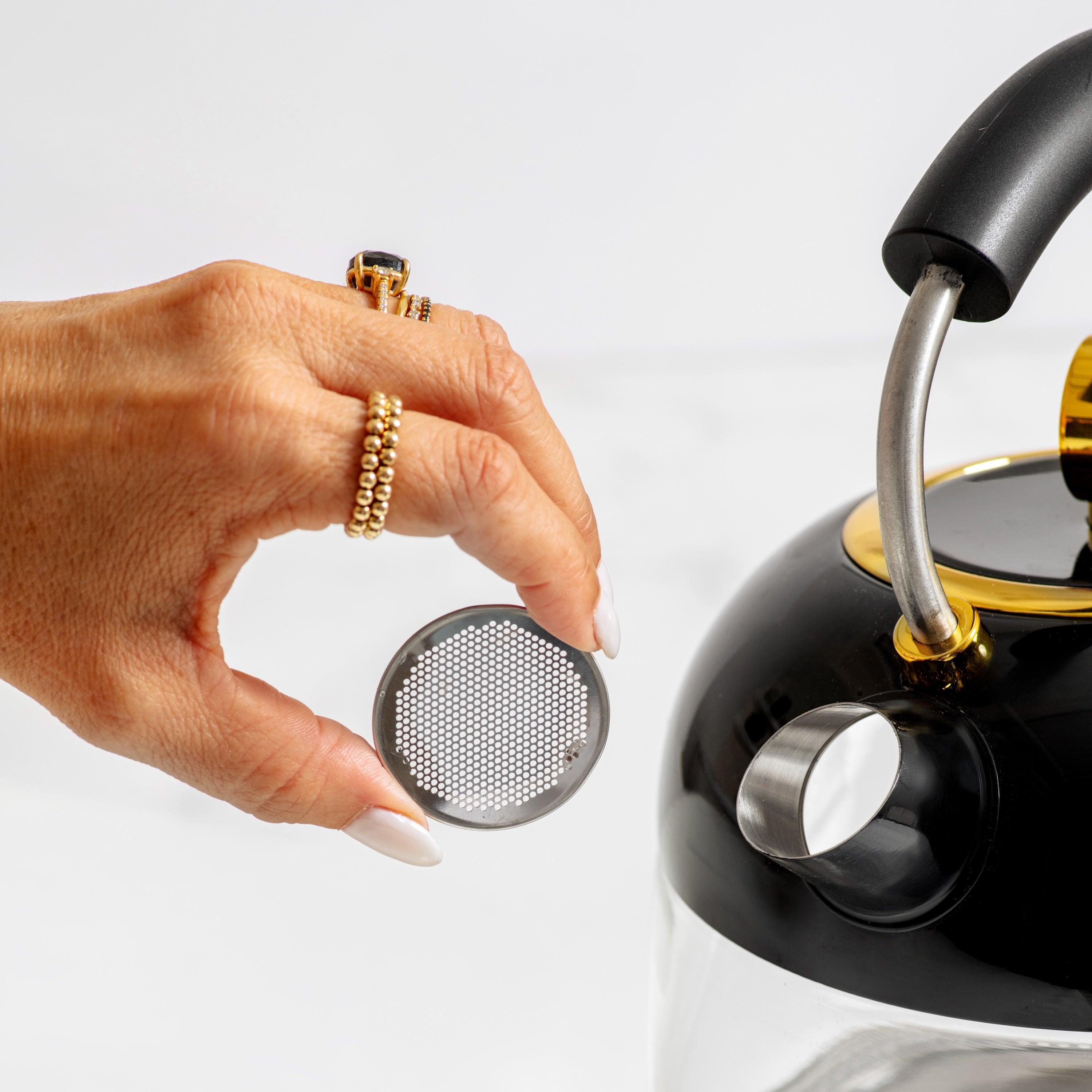 Black & Gold Electric Kettle